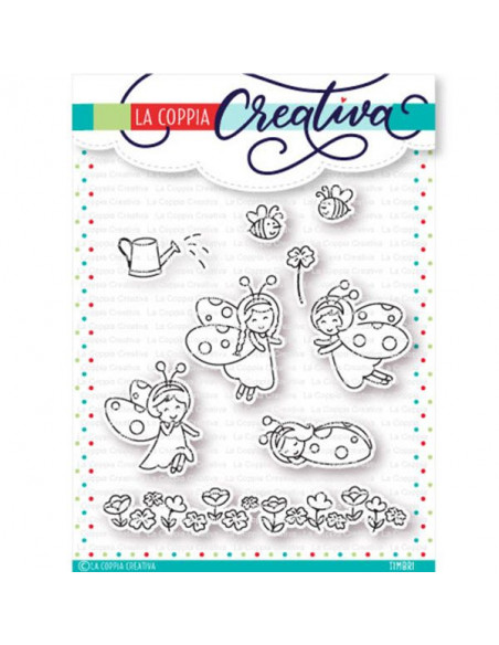 Set 10 Timbri La Coppia Creativa Coccinelle TU297