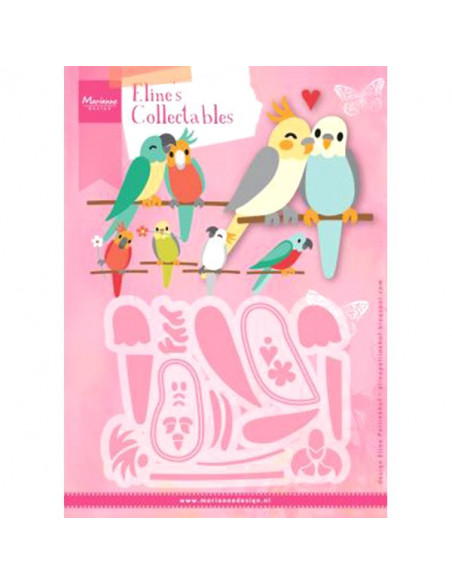 Fustella Marianne Design Collectables - Eline's Birds COL1465