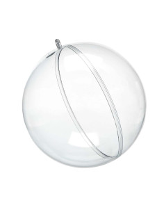 SFERA IN PLASTICA TRASPARENTE 14CM, PLEXIGLASS