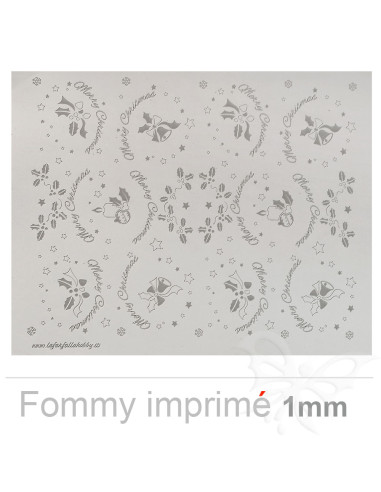 Fommy soft imprimé Chrismas2"Nuvola"...