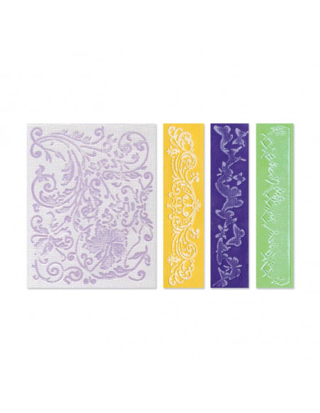 Sizzix Embossing Springtime & Borders Set