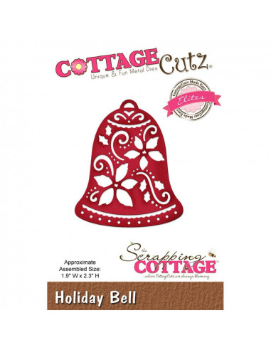 CottageCutz Holiday Bell